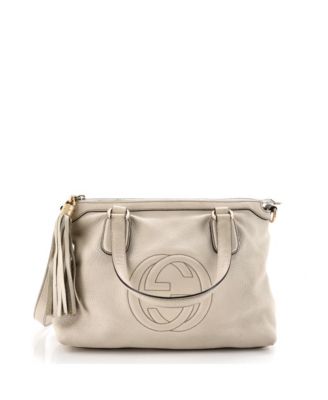 Small Soho Convertible Top Handle Bag Leather