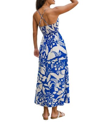 Women's Into the Sunset Tropical Maxi Beach Dress