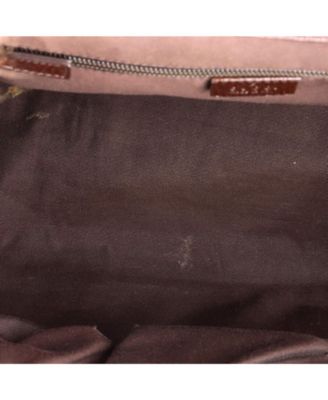 Medium Web Strap Flap Messenger GG Canvas