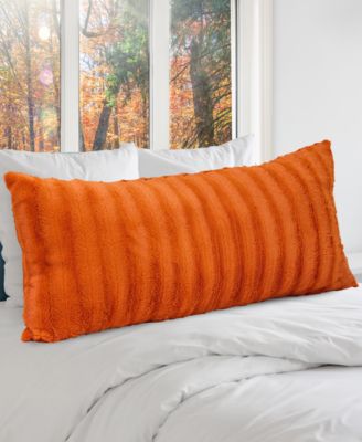 Textured Long Decorative Pillow, 18" x 40"