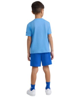 Boys' 4-7 Futura Crewneck T-Shirt and Shorts, 2-Piece Set