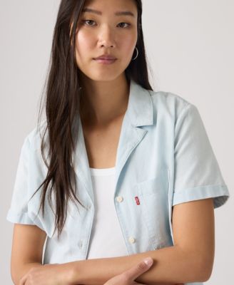 Women's Bennie Short-Sleeve Camp Shirt