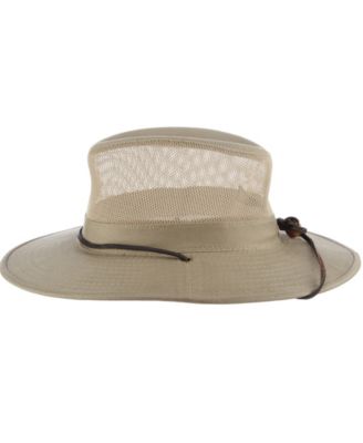 Men's Brushed Twill Mesh Safari Hat