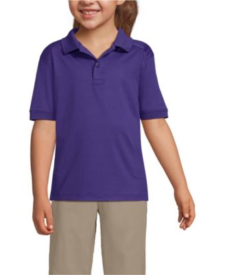 Girls Short Sleeve Rapid Dry Polo Shirt