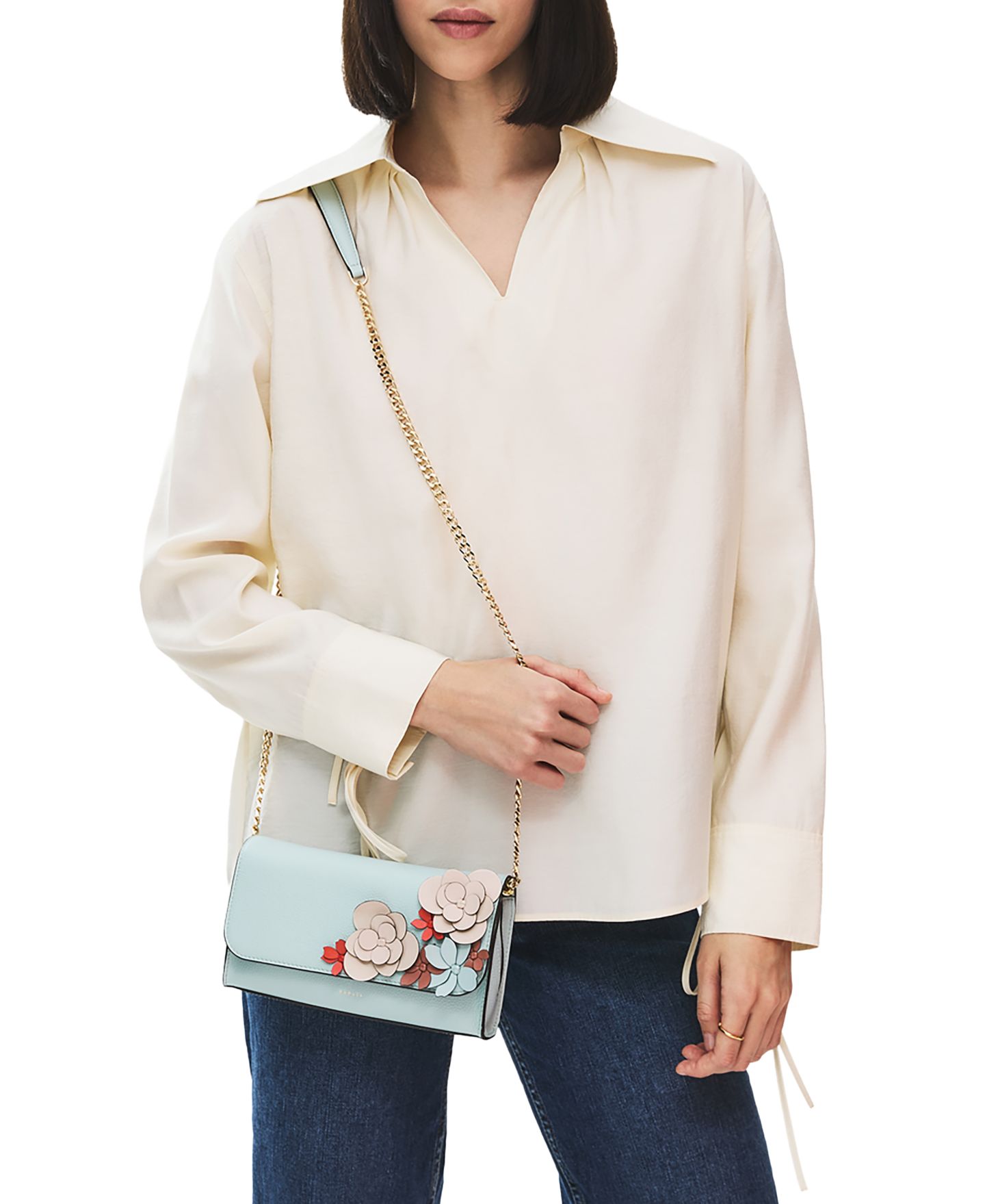 Женский кожаный кошелёк Radley London Kentucky Derby 26, цвет: Морская пена — фото 4