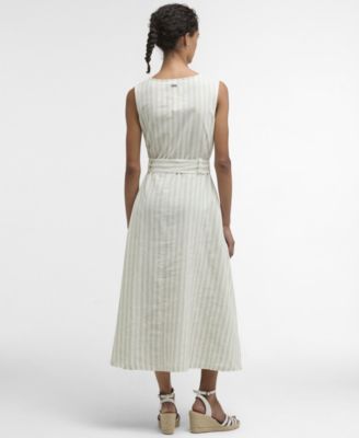 Women's Inez Striped Midi Dress