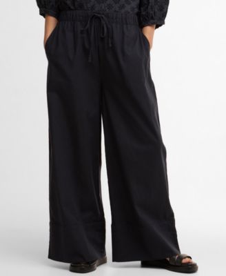 Women's Josie Wide-Leg Deep Cuff Trousers