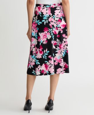 Women's Printed A-Line Skirt
