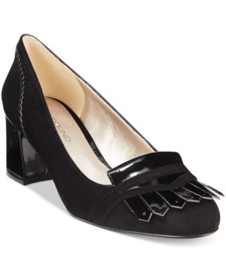 bandolino block heel pumps