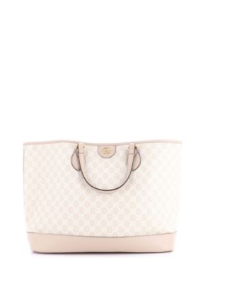 Medium Ophidia Top Handle Shopping Tote GG Coated Canvas and Leather