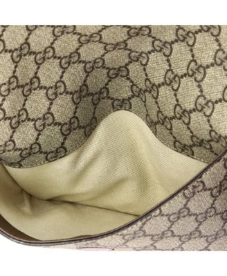 Small Neo Vintage Flap Messenger GG Coated Canvas