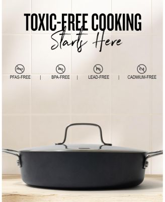 Maestro 3.5-Qt Nonstick Ceramic Saut&eacute; Pan with Lid