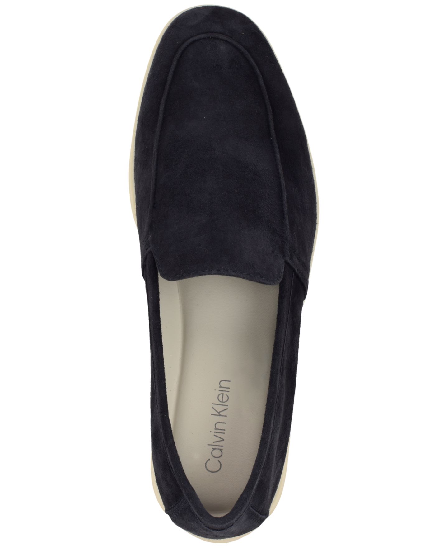 Мужские туфли Calvin Klein Colern Casual Slip-On, цвет: Тёмный синий замшевый — фото 4