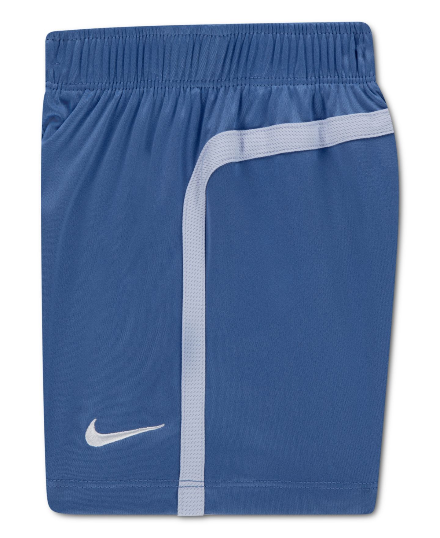 Комплект Nike Short-Sleeve T-Shirt and Shorts, 2-Piece Set для мальчиков-малышей, цвет: Синий — фото 3