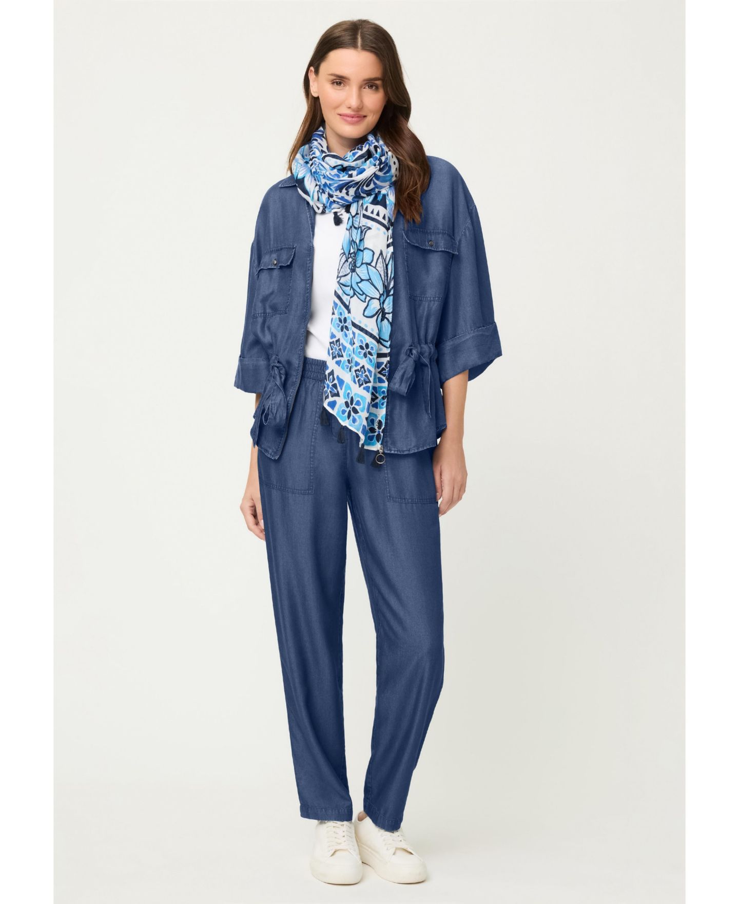 Женская куртка Olsen Soft Denim-Look — фото 5