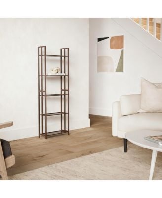 5 Tier Narrow Storage Rack Organizer Shelving Unit