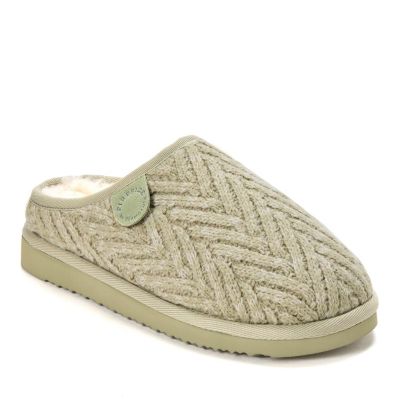 Women's Greta Genuine Shearling Knit Clog Slipper