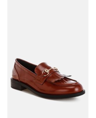Women's Marbin Fringed Penny Strap Loafers