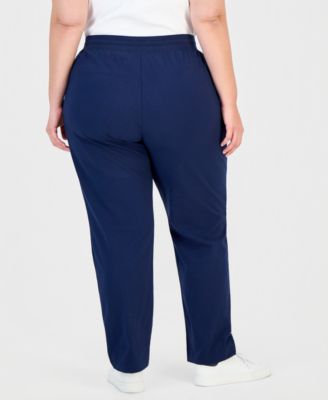Plus Size Knit Pull-On Pants