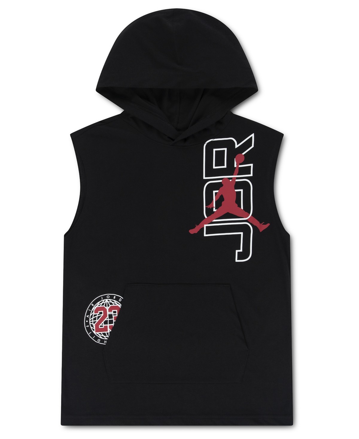 Jordan Boys' 8-20 Rookie Season Sleeveless Hoodie — фото 1