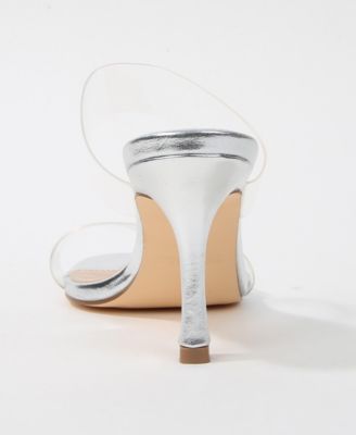 Women's Calia Clear Strap Heeled Slides