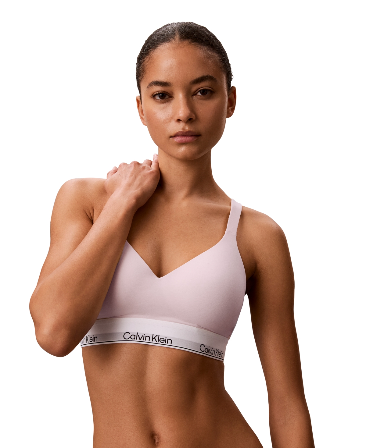 Calvin Klein Women's Full Coverage Lift Bralette - Cradle Pink