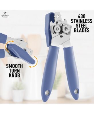 Heavy Duty Can Opener Wide Grip Smooth Edge Cut with Comfortable Grip