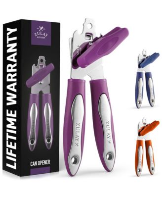 Heavy Duty Can Opener Wide Grip Smooth Edge Cut with Comfortable Grip