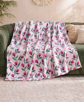 Fashion Forward Oversized Plush Throw, 60" x 90"