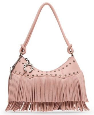 Small Fringe Benefits Shoulder Handbag