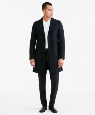 Men's Slim-Fit Wool-Cashmere Overcoat