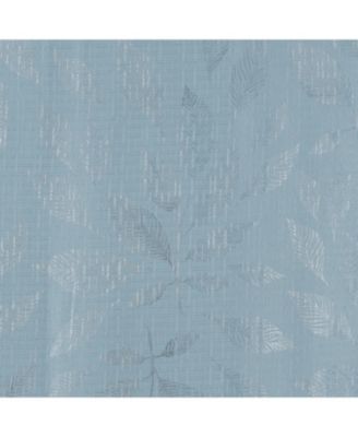 Bexley Foil Jacquard Polyester Window Curtain Grommet Panel 52" x 84"