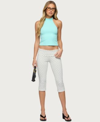 Women's Ikara Backless High Neck Halter Top