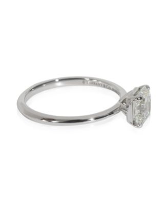 1.3 ct Cut Cornered Square Cut Diamond Tiffany True Solitaire