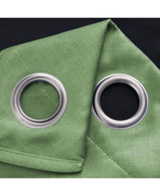 Oakley Embossed Blackout Polyester Window Curtain Grommet Panel 52" x 84"