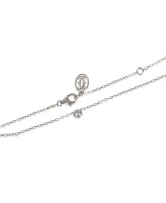 White Gold Diamond Small Model D'amour Pendant