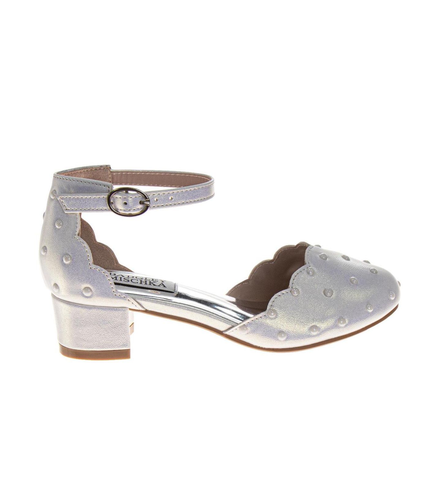 Сандалии Badgley Mischka Dress Sandals для девочек, цвет: Белый — фото 2