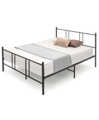 Platform Bed Frame with High Headboard