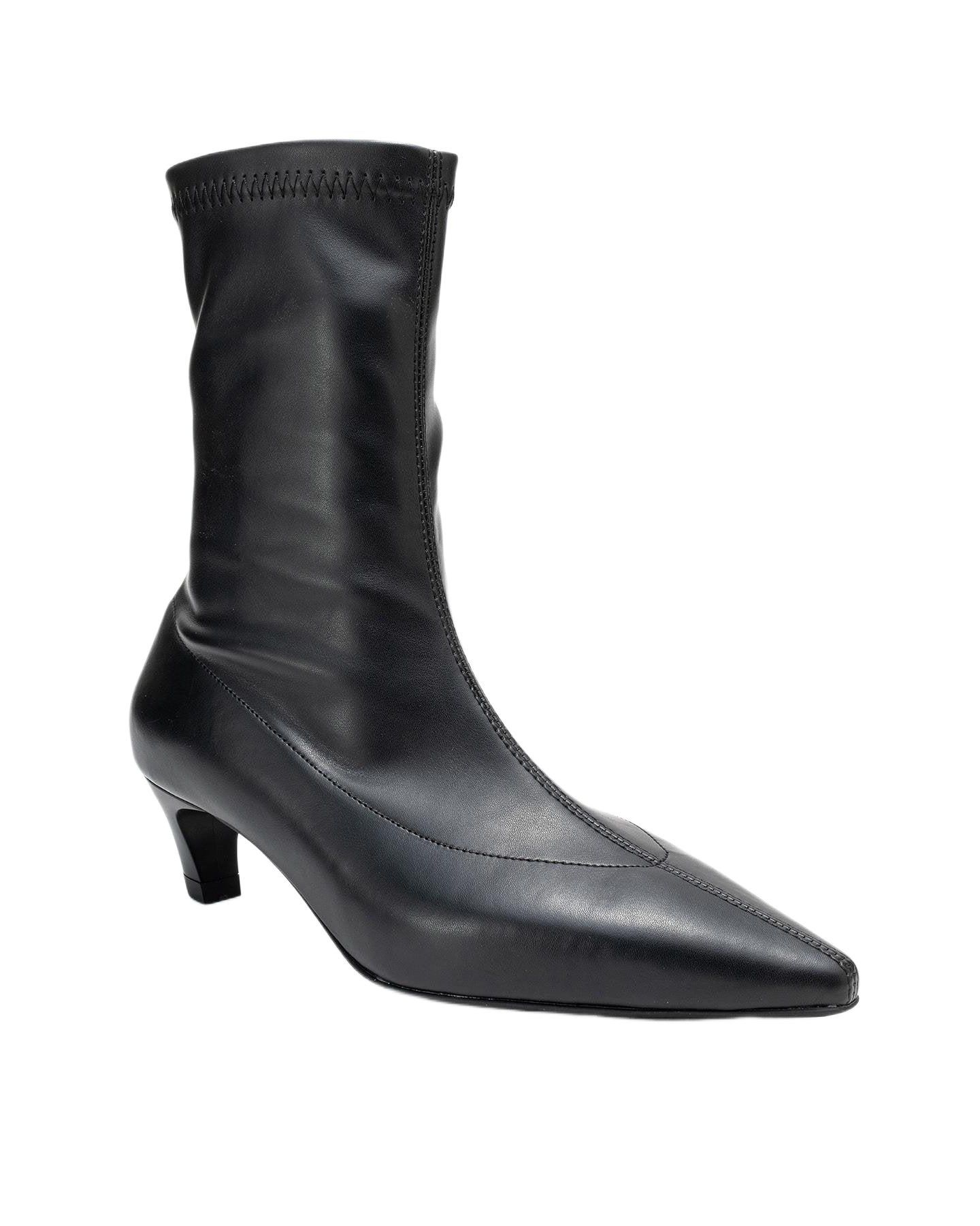 Женские ботинки Prologue Shoes Alora Kitten Heel Boot, цвет: Чёрный — фото 1