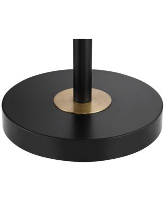 Modern Adjustable Floor Lamp with USB Charging Port 61" Tall Brass Living Room Reading