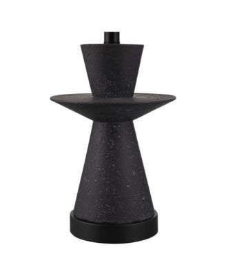 Fiona 24 1/2" High Mid Century Modern 3-Way Table Lamps Set of 2 USB Port Metal Living Room Charging