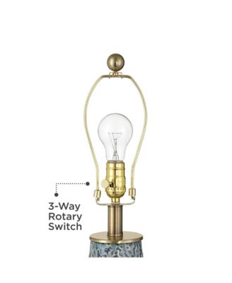 Victoria 29 1/2" Tall Modern End 3-Way Table Lamp \ Finish Ceramic Single Living Room