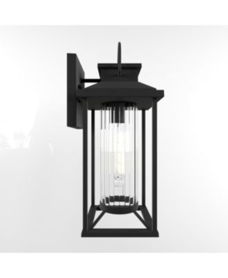 Outdoor Porch Wall Light, Exterior Wall Mount Sconce, Modern Lantern Style, Waterproof and Rust-Resistant