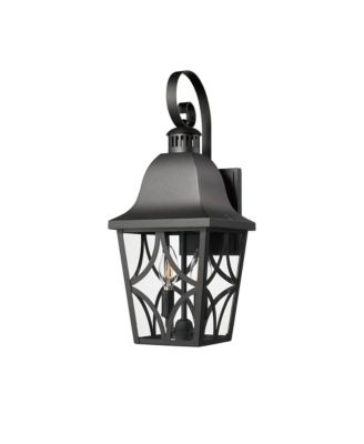 Outdoor Wall Light Fixtures, Waterproof Exterior Wall Sconce Porch Lights, Outdoor Wall Lantern with Clear Glass