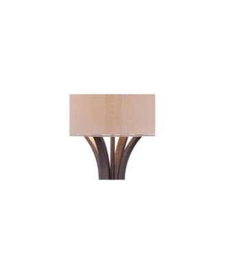 Tristan Tall Industrial Rustic Floor Lamp with Smart Socket