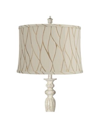 Colonnade Traditional Cottage 60" Tall Standing Floor Lamp Metal Antique Office Drum Kinmen Cream Shade