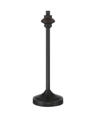 Lynn Modern Industrial Buffet Table Lamps 26" High Set of 2 Metal Faux Drum Shade for Bedroom Living Room Bedside