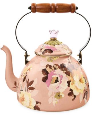 Wild Rose Mauve 3-Quart Tea Kettle