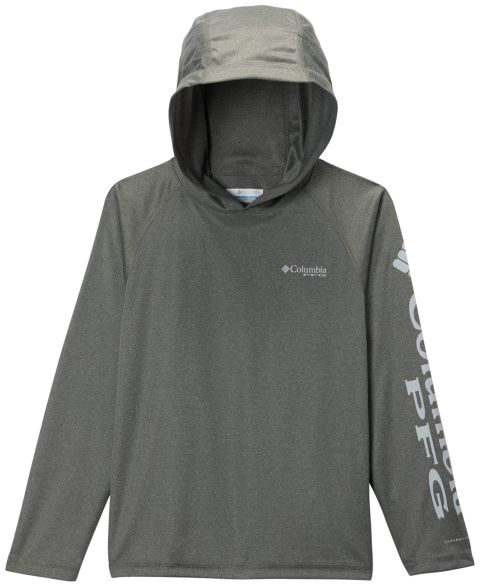 Детское худи Columbia Terminal Tackle, 6-20, цвет: Графитовый / Белый