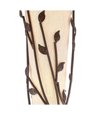 Folia Industrial Rustic 66" Tall Floor Lamp Smart Socket